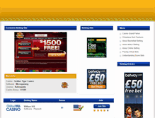 Tablet Screenshot of betting-forums.com